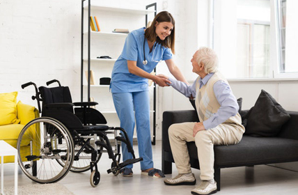 Cinto de Deambulação da CAM Medical para pacientes com limitações de mobilidade, garanta mais segurança no ambiente hospitalar.